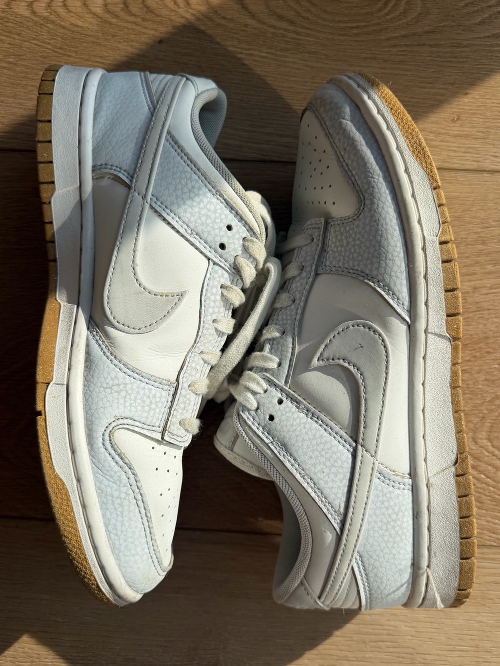 Nike Dunk Low Top in textured Sky Blue colorway